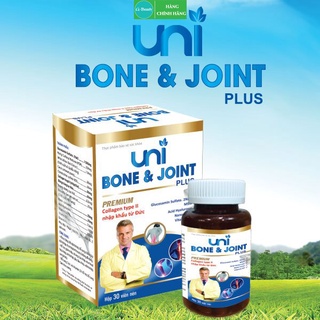 Hỗ trợ xương khớp, giúp giảm đau xương khớp, giúp giảm thoái hóa, khô khớp gây đau và viêm khớp TPBVSK Uni bone & joint