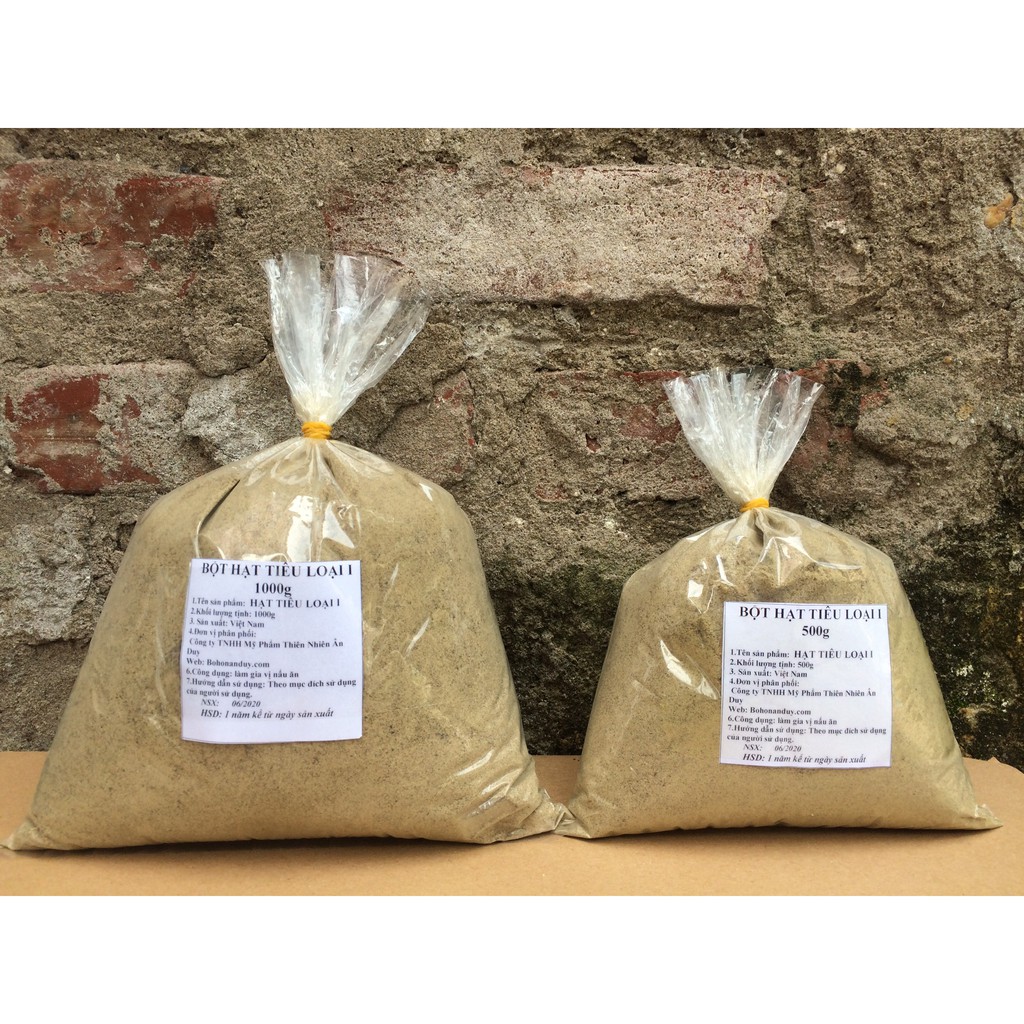 BỘT HẠT TIÊU LOẠI I 1000g