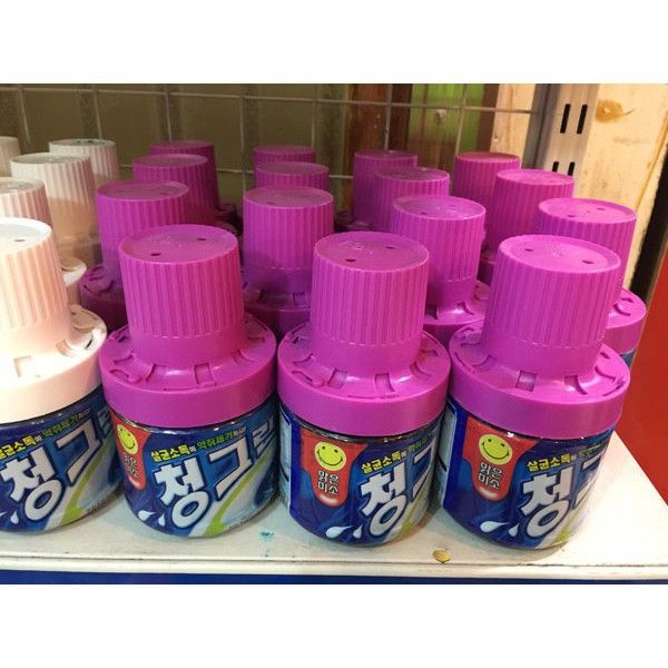 COMBO 2 CHAI TẨY BỒN CẦU HÀN QUỐC - DẠNG CHAI THUỶ TINH LOẠI MỚI