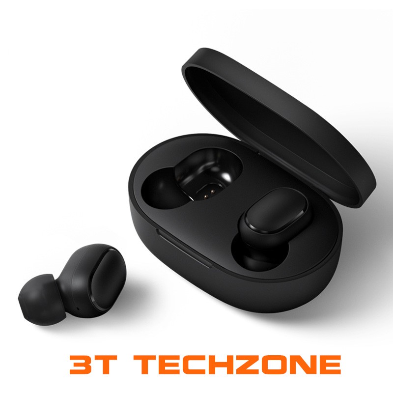 Tai nghe không dây Xiaomi - Redmi Airdots Đen - Bluetooth 5.0, Pin 12 tiếng [ hàng có sẵn ] | BigBuy360 - bigbuy360.vn