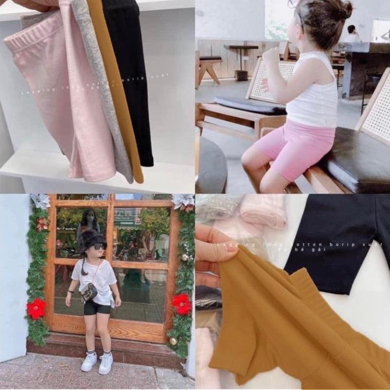 SÉT 4 QUẦN LEGGING ĐÙI CHO BG