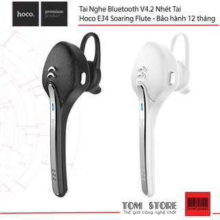 Tai Nghe Bluetooth V4.2 Nhét Tai Hoco E34 Soaring Flute - Bảo hành 12 tháng