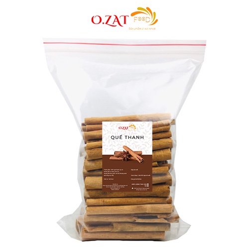 [BÁN SỈ] Quế thanh cạo vỏ O.ZAT Food hàng đẹp loại 1 đẹp 500g -1kg phù hợp dùng decor trang trí