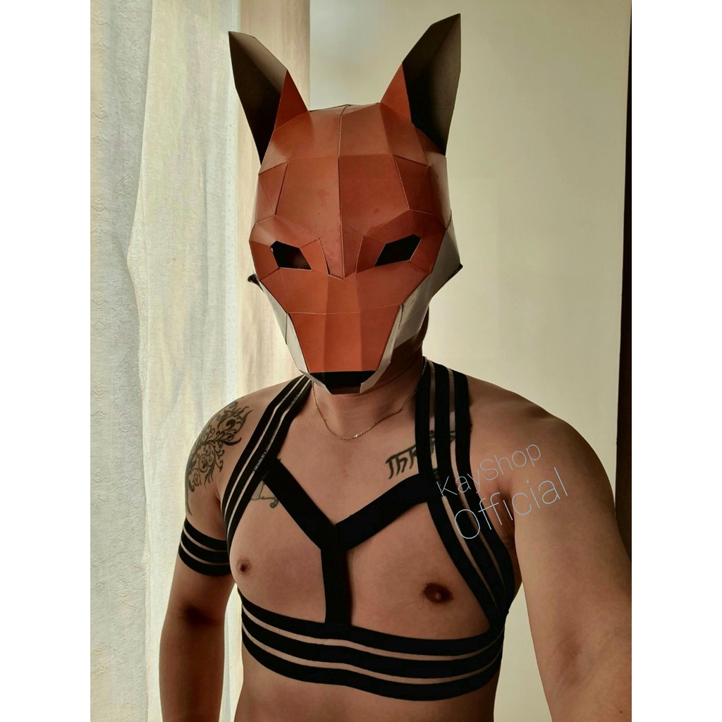 Đai ngực sexy nam giới dây đan mới - Tặng kèm dây đeo tay cơ bắp tôn ngực nam căng to quyến rũ