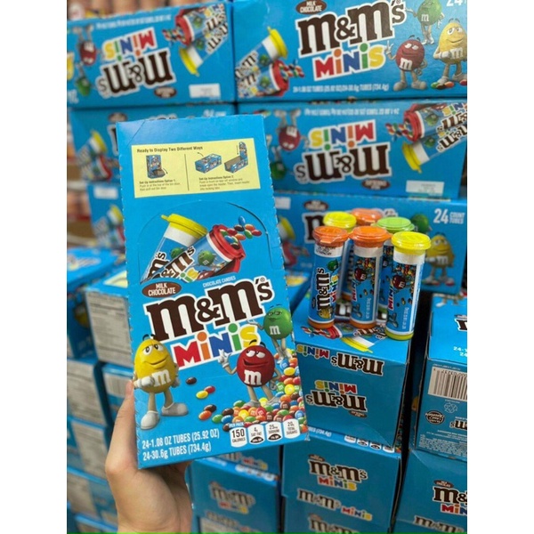 Socola M&amp;M mini Mỹ 30,6g