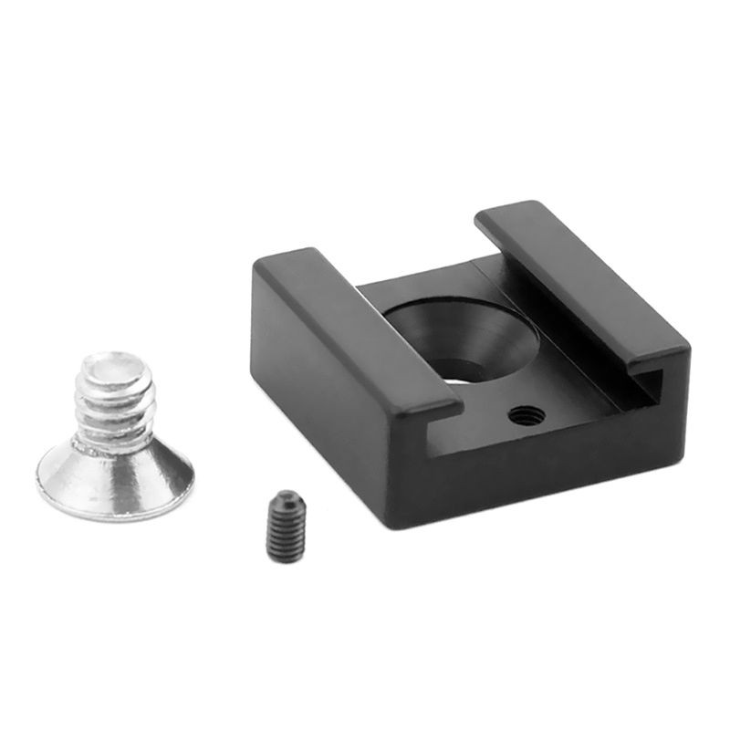 Bộ thanh gắn ngàm cố định phụ kiện máy ảnh Dslr kèm vít 1/4&quot; và cờ lê lục giác