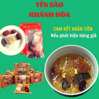 Yến Sào Khánh Hòa - ComBo 10 Túi Yến Baby Mix Sẵn + Đồ Chưng Kèm