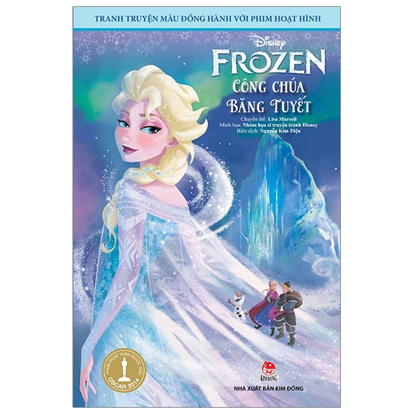 Sách - Tranh Truyện Màu Đồng Hành Với Phim Hoạt Hình - Frozen Công Chúa Băng Tuyết (Tái Bản 2020)