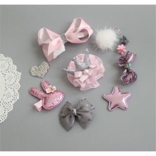 Set kẹp tóc Chicbaby cho bé
