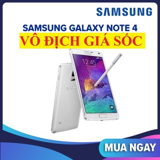 Điện thoại Samsung Galaxy Note 4 2sim mới Fullbox, Chơi PUNG mượt