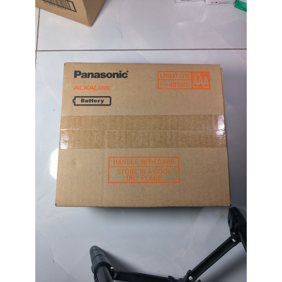 [Pin Chính Hãng] Pin Panasonic Alkaline AAA , 3A LR03T/2B Made In Thailand