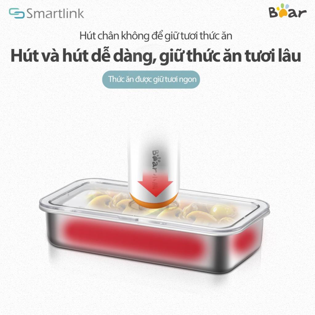 Hộp cơm cắm điện Bear, Hộp cơm giữ nhiệt Bear DFH-B10J2 thông mình chính hãng bảo hành 18 tháng