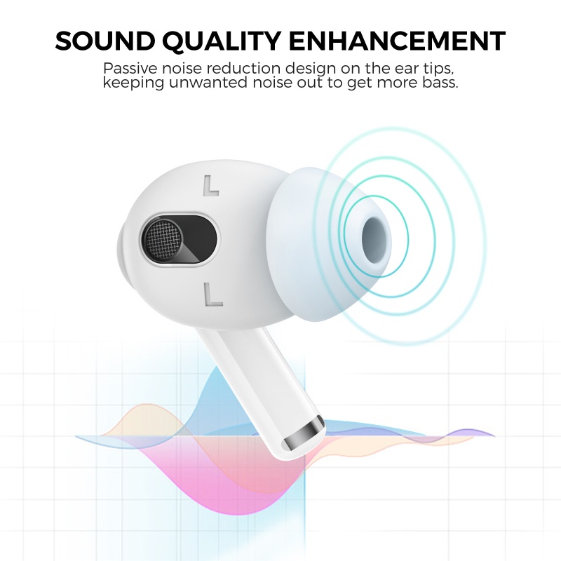 Nút Bịt Tai Chống Ồn Bằng Silicone Cho Tai Nghe 3