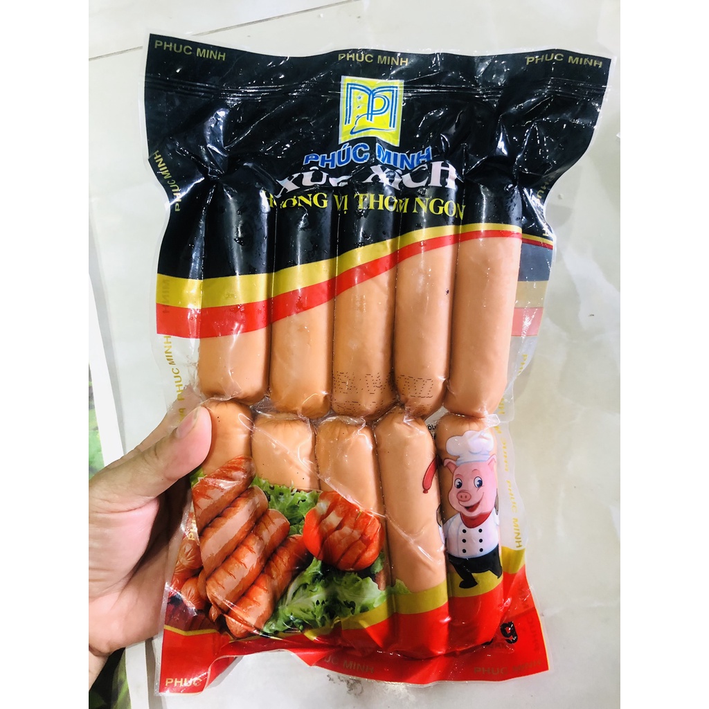 500gr xúc xích đức phúc minh thơm ngon bỗ dưỡng giá rẽ