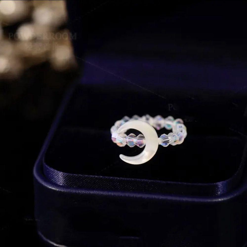 Vòng Đeo Tay Mặt Trăng Khuyết Phong Cách Trung Hoa Cổ Điển Dành Cho Nữ|Vòng Tay Chuỗi Hạt Thời Trang