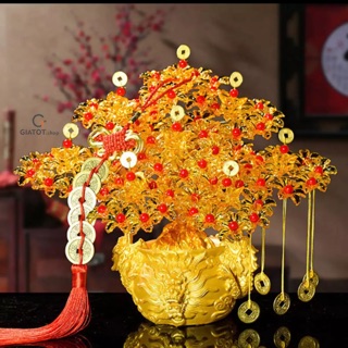 Cây Cành Vàng Lá Ngọc Trang Trí Ngày Tết