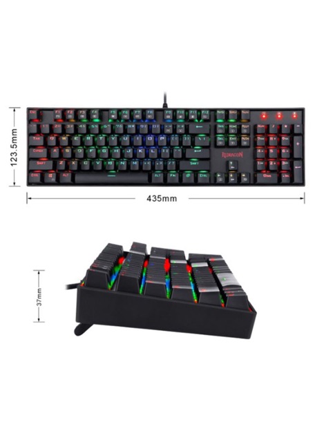 Bàn phím cơ Redragon Vara K551 RGB