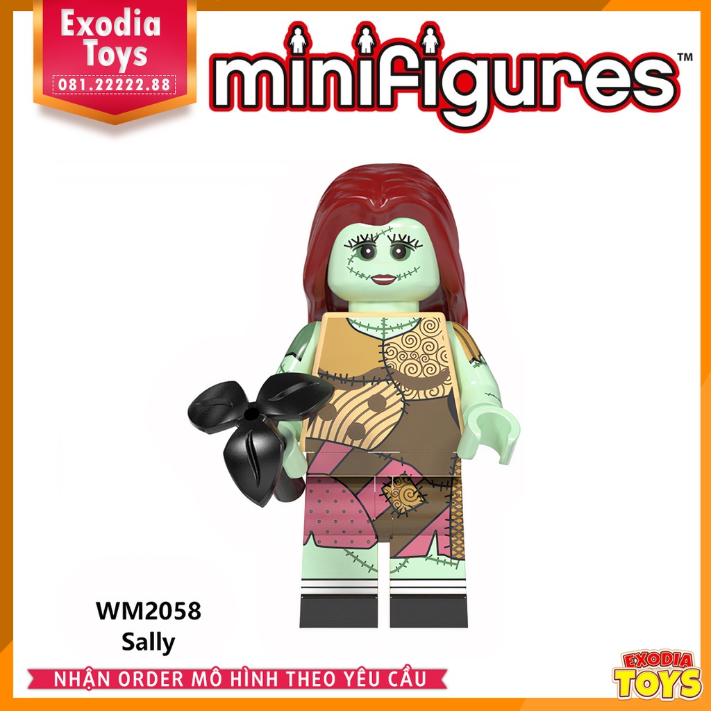 Xếp hình Minifigure Nhân vật trong các phim kinh dị - Đồ Chơi Lắp Ghép Sáng Tạo - WM6102