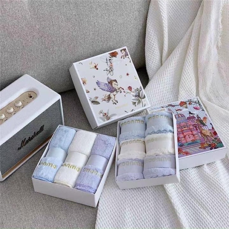 SET KHĂN MONNMA HÀNG XUẤT SỊN