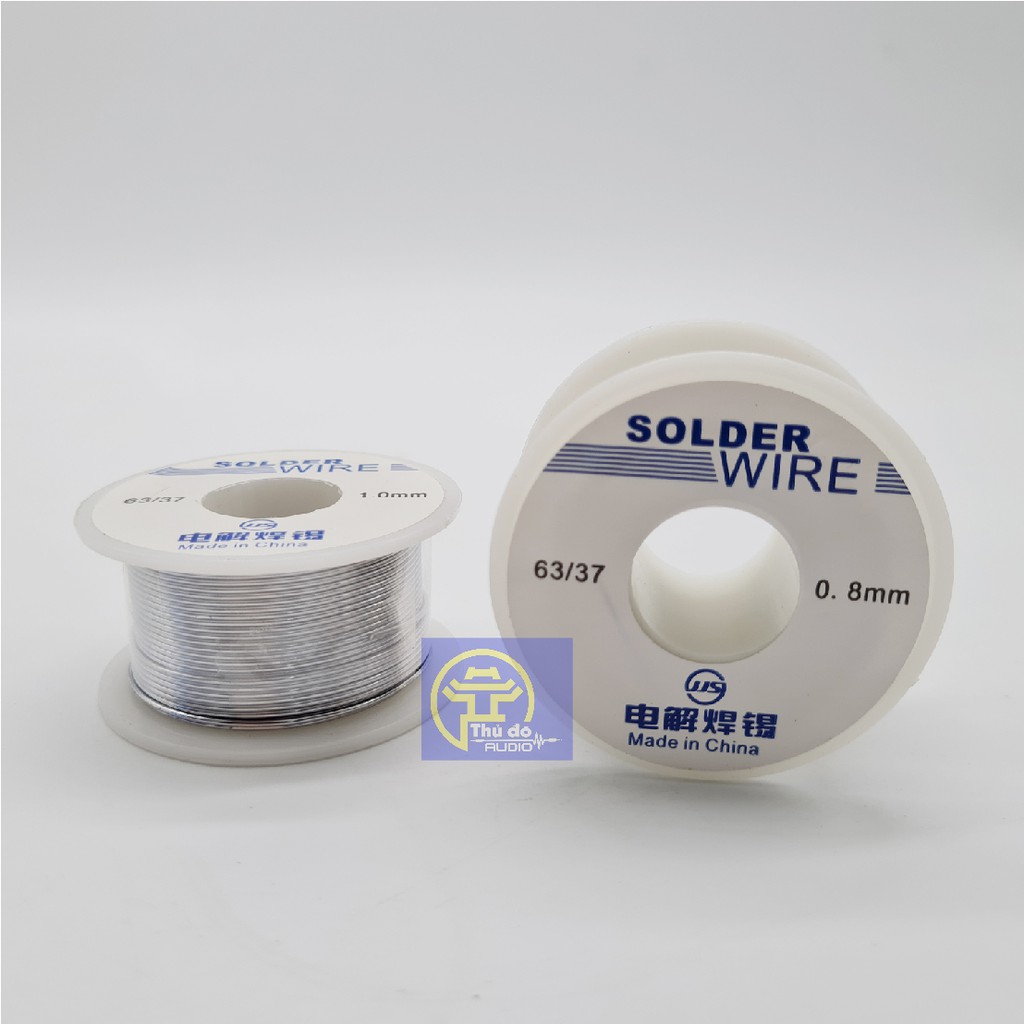 Thiếc Hàn Solder Wire loại tốt đường kính 0.8mm, 1mm