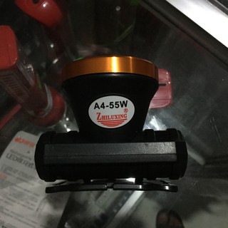 Đèn pin đội đầu A4 55w chiếu xa cực sáng