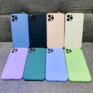 Ốp lưng iphone - ốp lưng chống bẩn viền vuông cho iPhone 11 Pro. 11 X XR XS Max 7 8 6 6s Plus se 2020