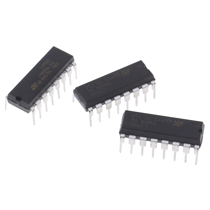 CHANNEL Set 5 Linh Kiện Động Cơ Ic St L293D L293 Dip16