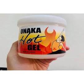 Gel TAN MỠ BỤNG Onaka Hot Gel Nhật Bản 300g đánh tan mỡ bụng, bắp tay đùi mông,,,