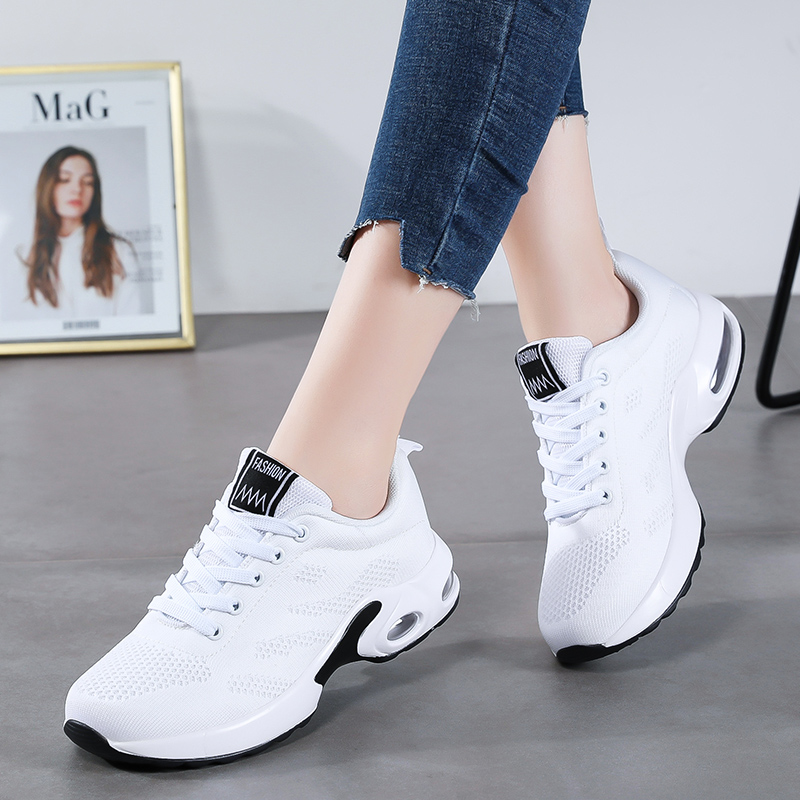 Đôi giày thể thao WOVO mặt lưới thoáng khi nhiều màu thời trang cho nữ 34-42