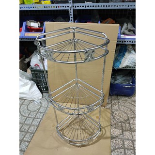 Kệ góc xà bông Inox đứng - 2 size