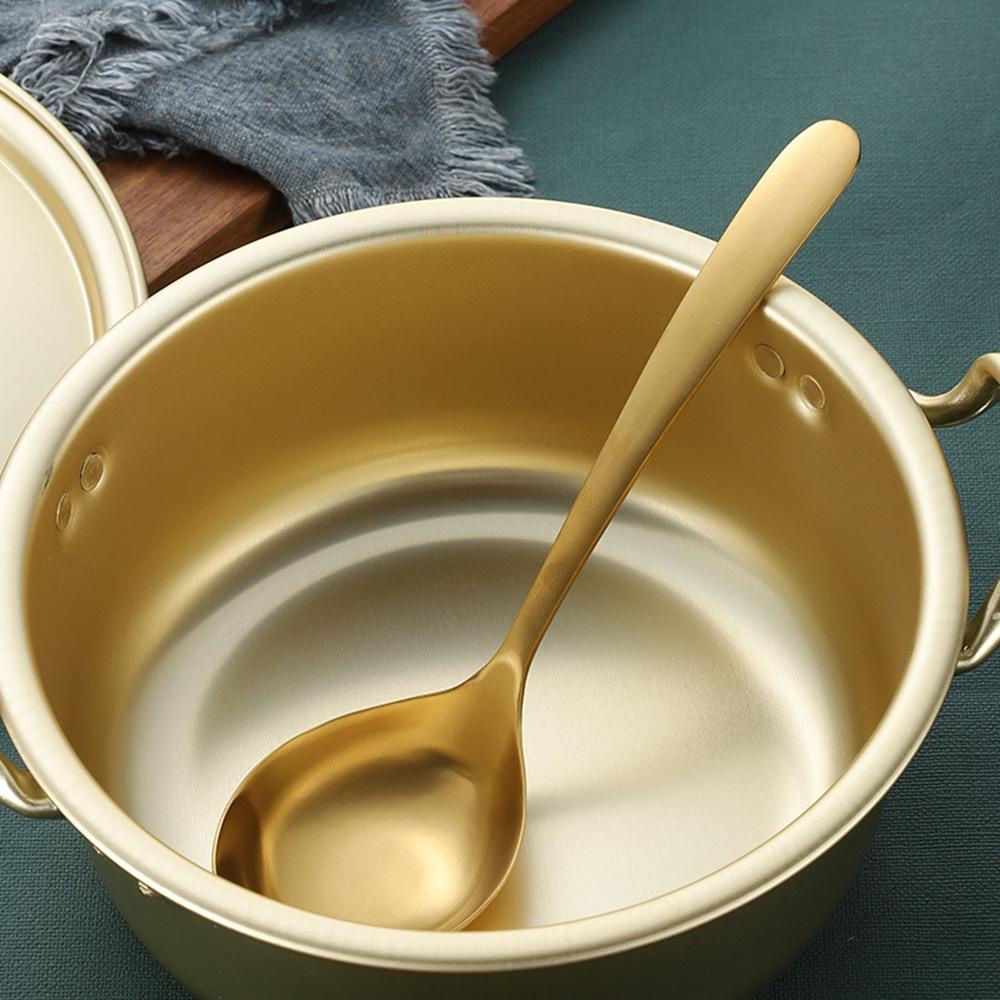 YIYU Bộ Muỗng Múc Canh Bằng Thép Không Gỉ 304 Tiện Lợi Cho Nhà Bếp