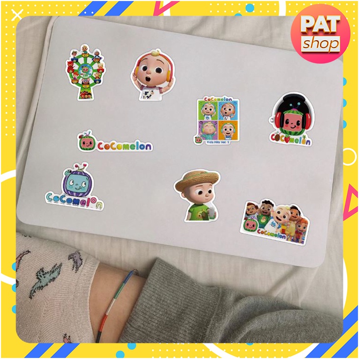 Sticker PVC BST Hình Nhân Vật Kênh Thiếu Nhi Cocomelon #228