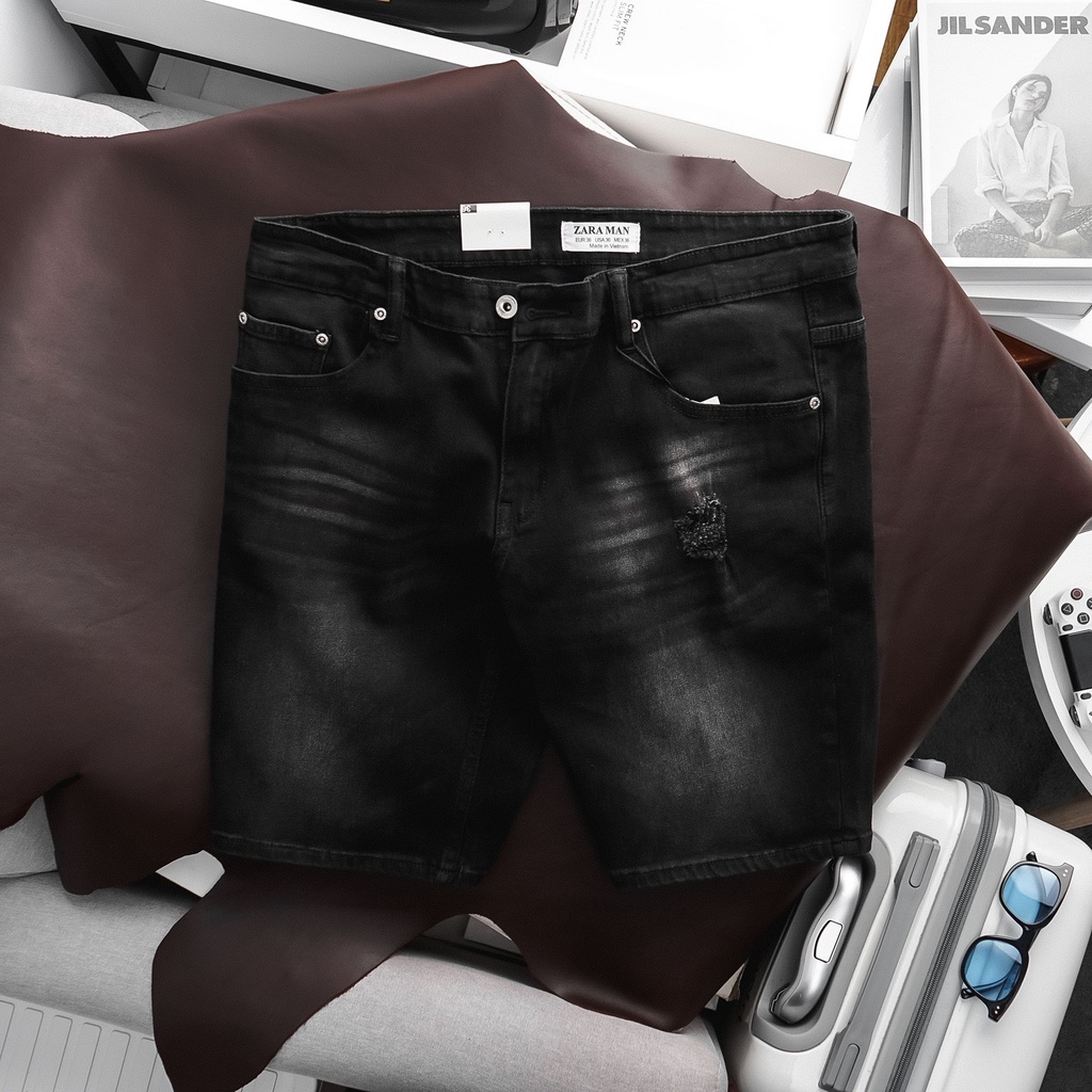 BIGSIZE - Quần Short jean nam form bigsize 85kg - 135kg - 7 mẫu in chữ  mã 215/216=68/217/224/226/223/218/229/wash