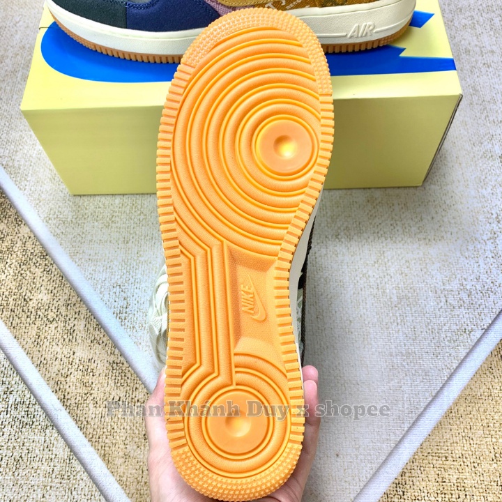 [ Pkdsneaker25 ] Giày Nike x Travis Scott af1 air force 1 one hàng tiêu chuẩn nam nữ