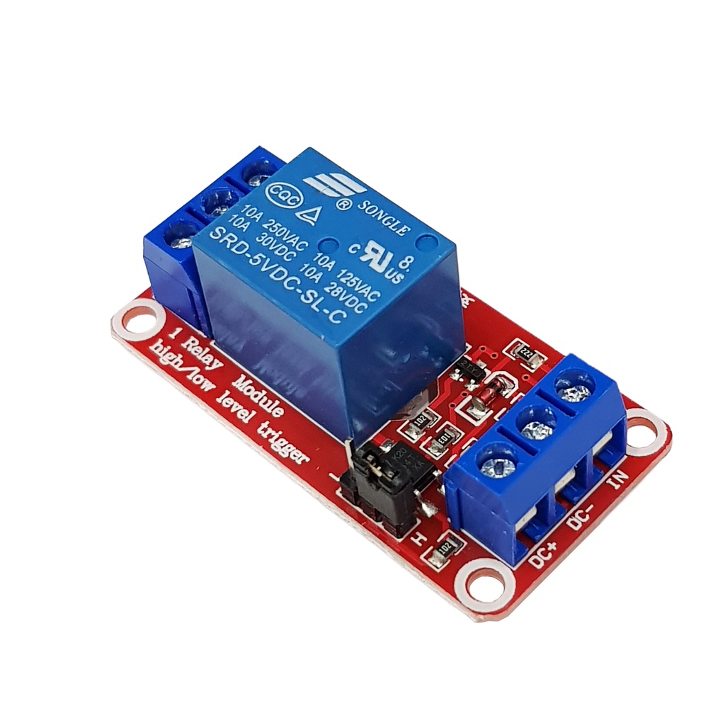 Module 1 Relay Với Opto Cách Ly Kích H/L 5V / 12V / 24V