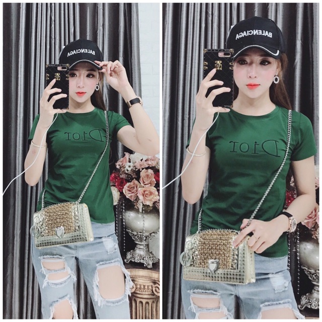 Áo thun thái thêu đẹp xuất sắc chụp thật lẻ = sỉ | BigBuy360 - bigbuy360.vn