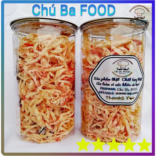 250G 🦑Mực Hấp Dừa Xé Sợi🦑 Chú Ba FOOD | Mực thật - Mềm, Dai, Ngon, Chất lượng | BigBuy360 - bigbuy360.vn