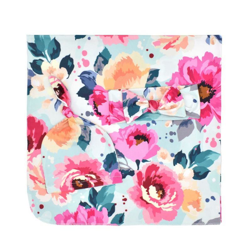 Bộ Chăn Quấn Và Băng Đô Phong Cách Hồi Giáo Thời Trang