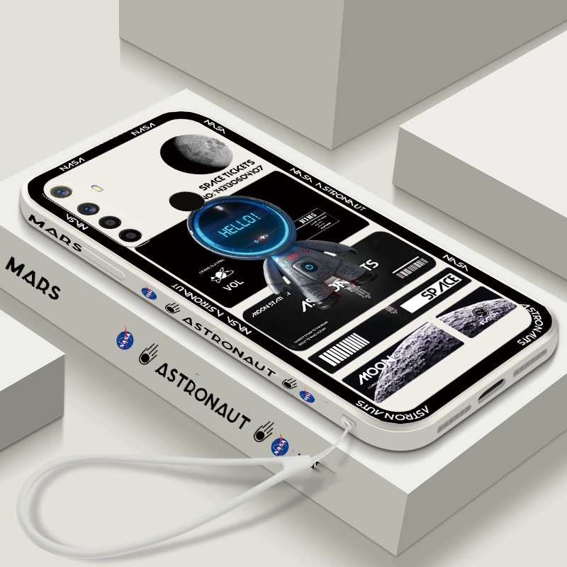 Ốp Điện Thoại Tpu Mềm Chống Sốc Hình NASA Cho Realme C3 5i 5 Realme 6i 6 Pro 9i 7 7Pro 8 5G 9 Pro Plus 5G C35