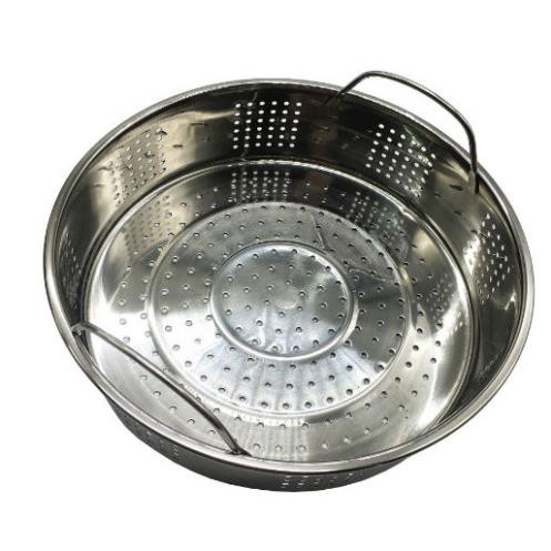 Nồi Hấp 1 tầng 1 đáy inox 304 Hoàng Gia + 1 vỉ hấp