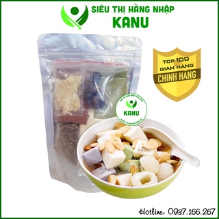 Set nguyên liệu nấu chè khúc bạch 400g đồ ăn vặt ngon rẻ