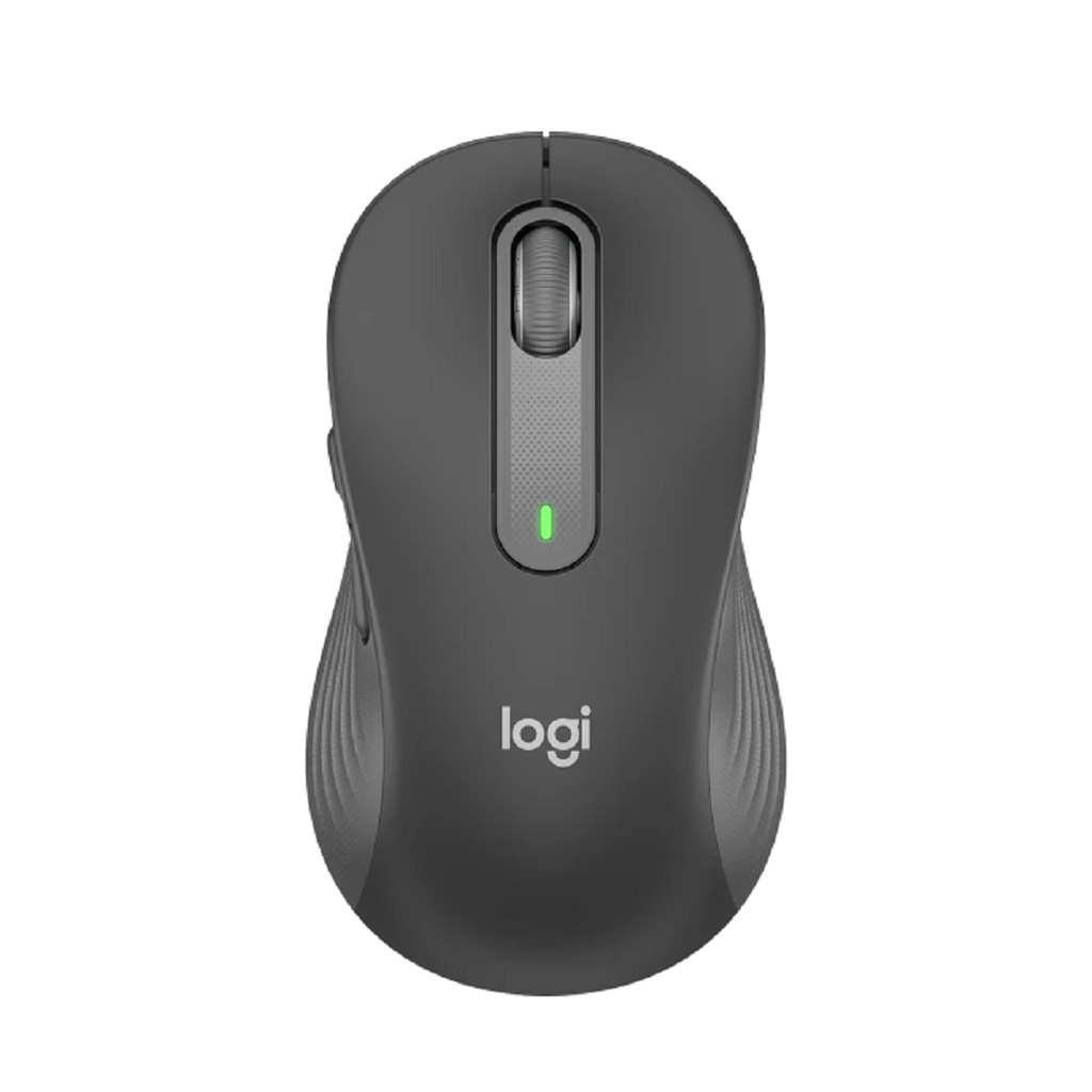 Chuột không dây Logitech Signature M650 Wireless Bluetooth, Cuộn SmartWheel, giảm ồn, nút tùy chỉnh - Hàng Chính Hãng