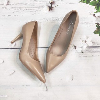 Giầy Cao Gót Da Thật 7cm VNXK