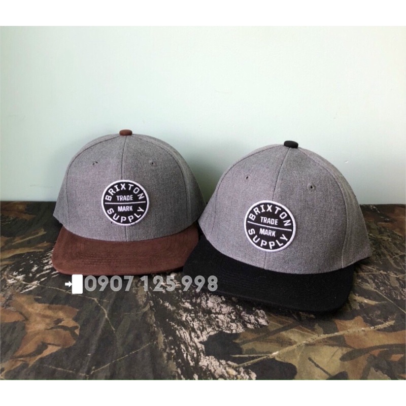 Nón snapback BRIXTON, nón hiphop cool ngầu.