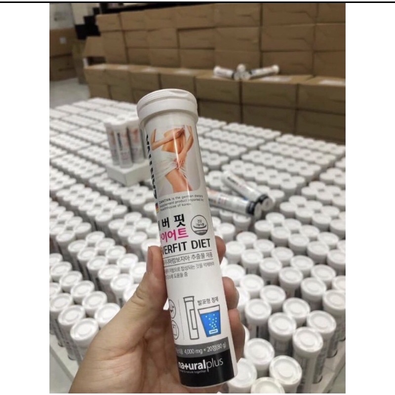 Viên Sủi giảm cân Zantiva Hàn Quốc ống 20 viên | BigBuy360 - bigbuy360.vn