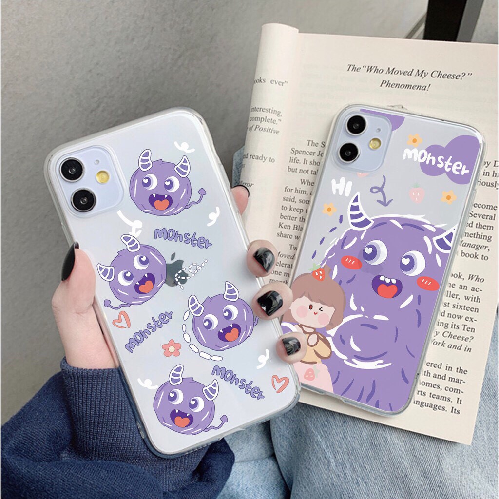 Ốp lưng iphone Monster 5 5S 5SE 6 6S 6Plus 6S Plus 7 8 7Plus 8Plus X XSMax 11 11 Pro 11 ProMax XR - Infinity M545