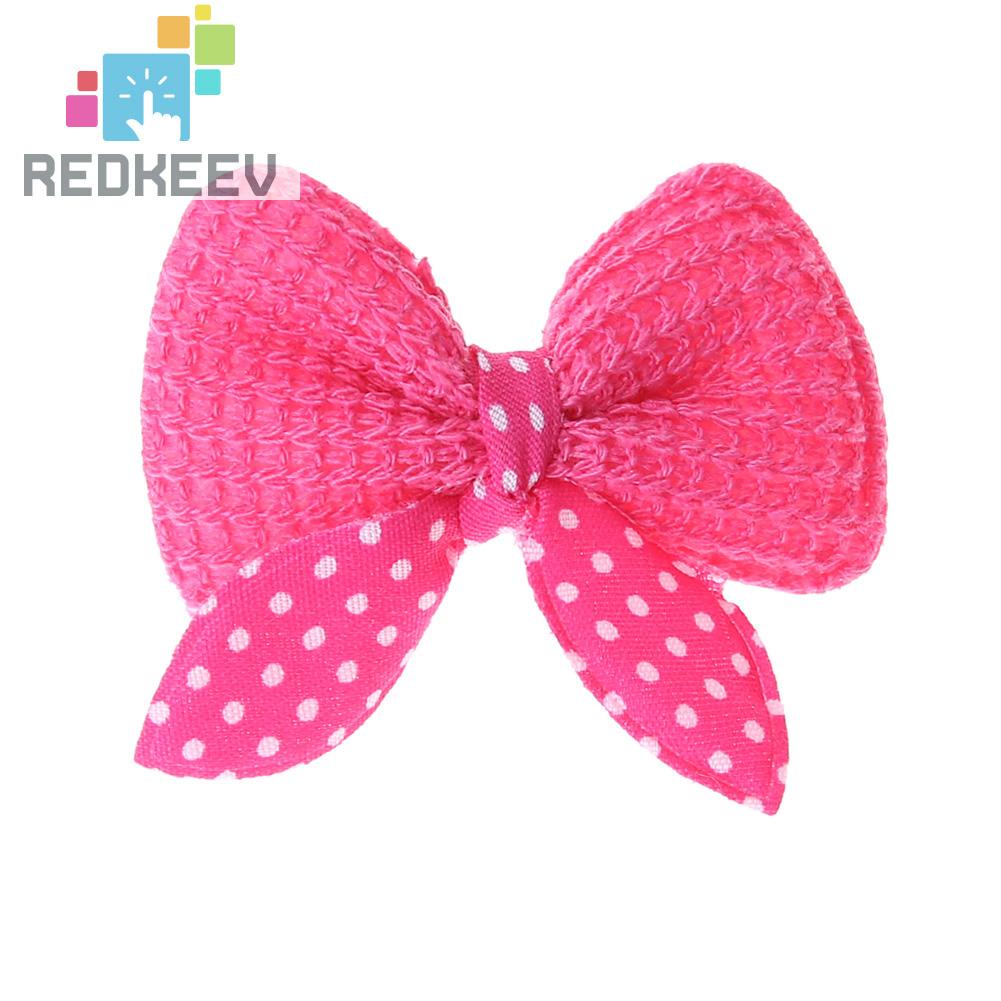 Set 10 Kẹp Tóc Hình Nơ Dễ Thương Cho Thú Cưng