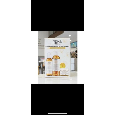 Bộ dưỡng da Kiehl's Calendula 3-Step Hydration Set
