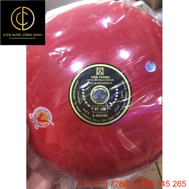 Chuông điện Tiến Thành 8", 6",4" 220vac