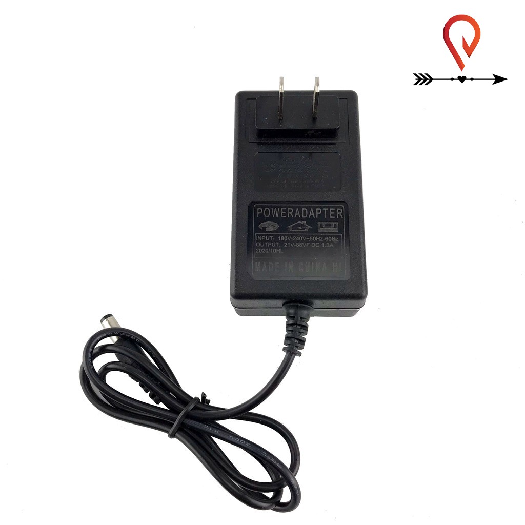 Sạc pin Adaptor DC 21v 1A dùng cho máy khoan pin, bắt vít 18v, 21v, 24v, 26v